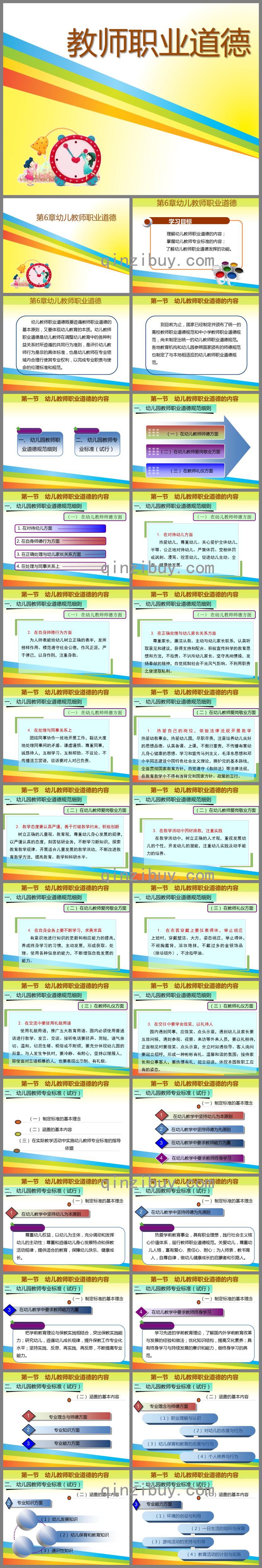 幼儿教师职业道德PPT课件
