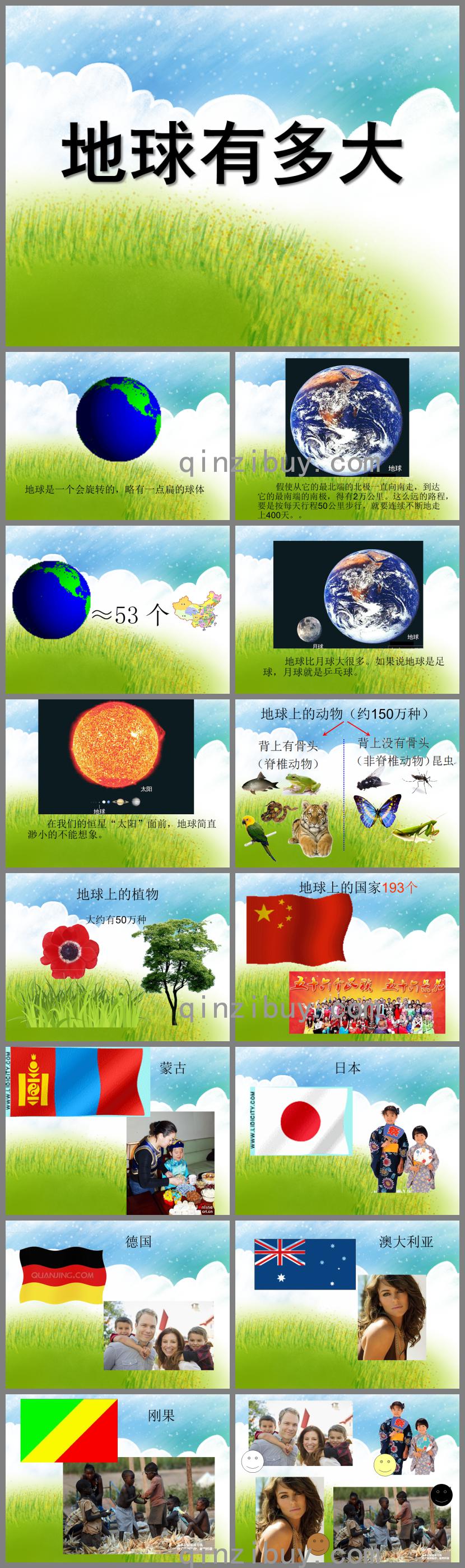 大班科学地球很大PPT课件