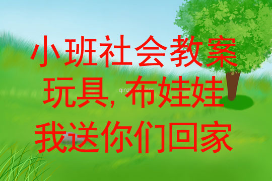 小班社会玩具,布娃娃,我送你们回家教案反思