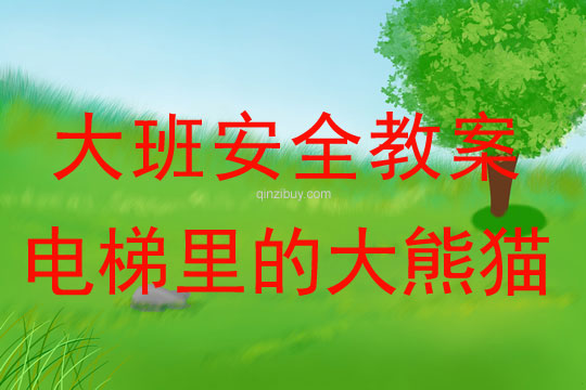 大班安全活动:电梯里的大熊猫大班安全活动:电梯里的大熊猫
