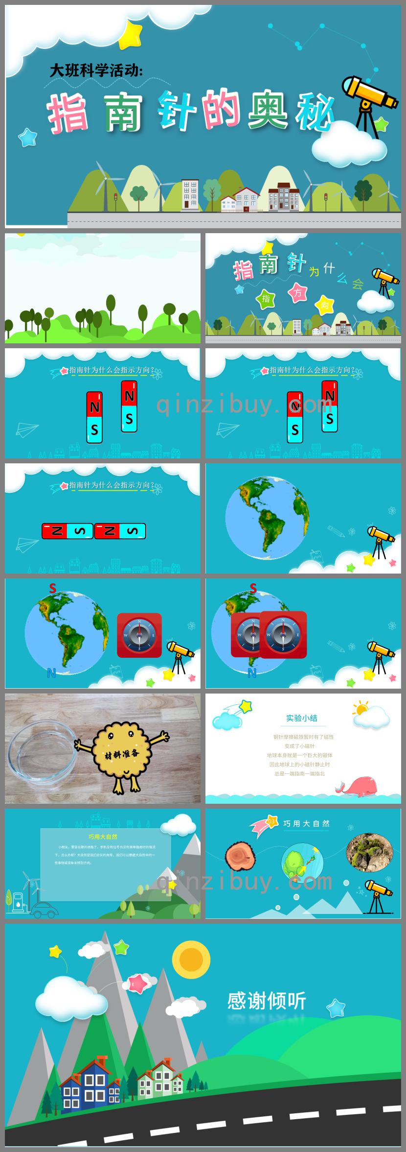 大班科学指南针的奥秘PPT课件