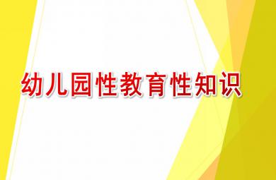 幼儿园性教育性知识PPT模板课件