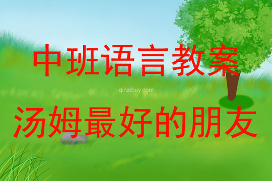 中班语言汤姆最好的朋友教案反思