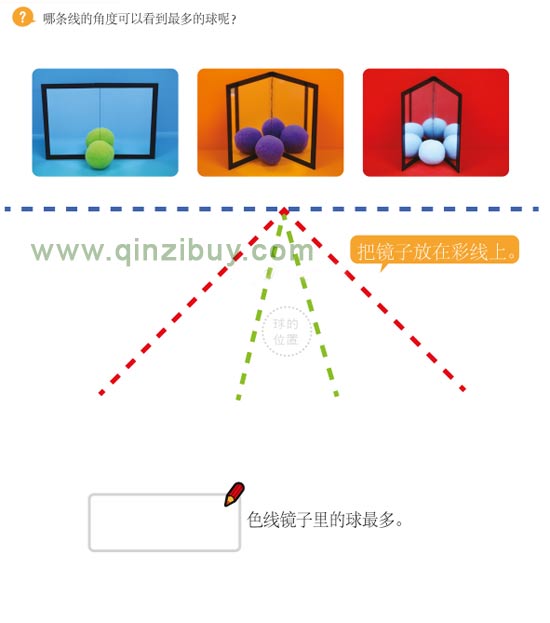 幼儿园大班科学教案：镜子分身术