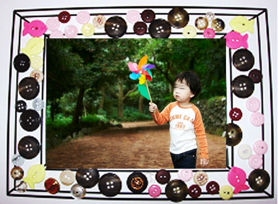 幼儿园大班美术教案:我做的相框