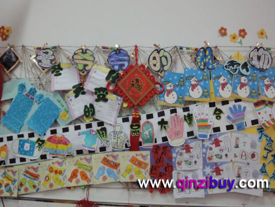 幼儿园冬天环境布置:冬爷爷的礼物