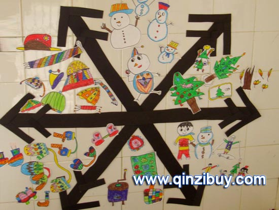 幼儿园冬季环境布置:雪花8