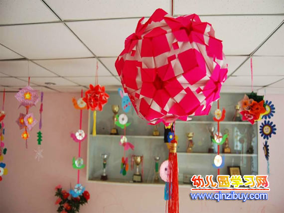 大红灯笼制作步骤