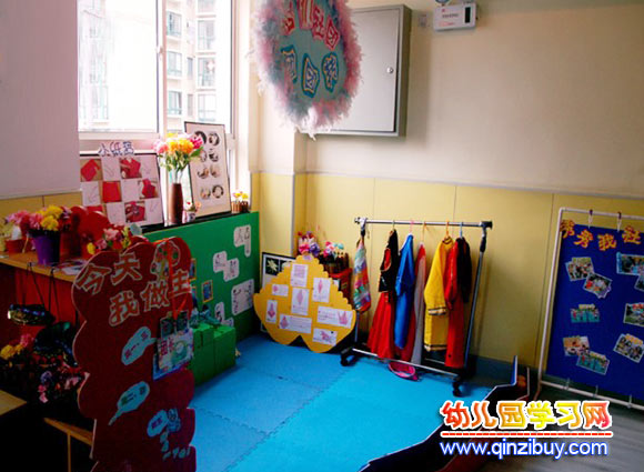 幼儿园区角环境布置:小社区
