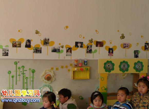 幼儿园墙面布置布置:老师照片墙
