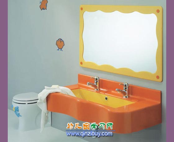 可爱的洗手盆_幼儿园环境创设图片1-幼儿园环