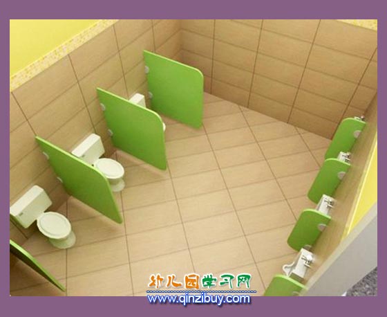卡通盥洗室_幼儿园区角环境创设2