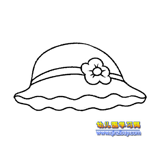 公主帽简笔画1-幼儿园教案网