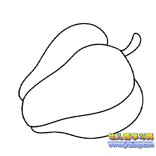 简笔画:肥胖的辣椒2-幼儿园教案网