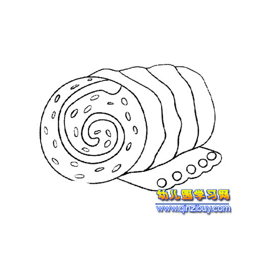 好吃的面包简笔画2