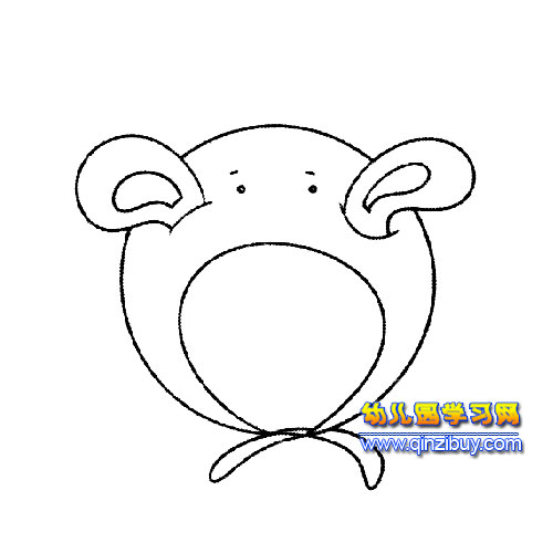 可爱的帽子(简笔画)3-幼儿园教案网