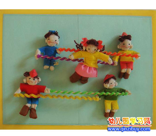 变废为宝小手工制作:手套娃娃-幼儿园教案网