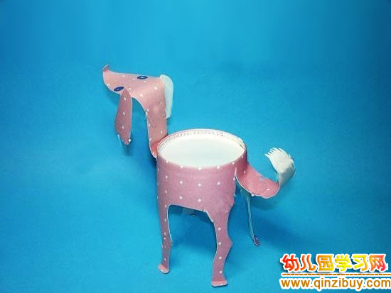 幼儿园环保手工制作:纸杯小羊