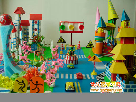 幼儿园环保手工:幼儿手工作品3-幼儿园教案网