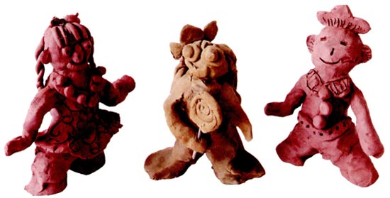 幼儿园中班美术教案陶艺活动:调皮的我